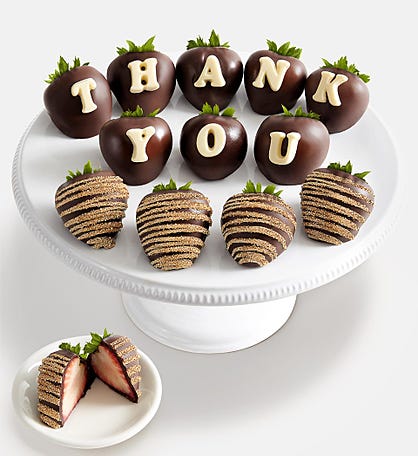 Sending Thanks™ Artisan Belgian Chocolate Strawberries
